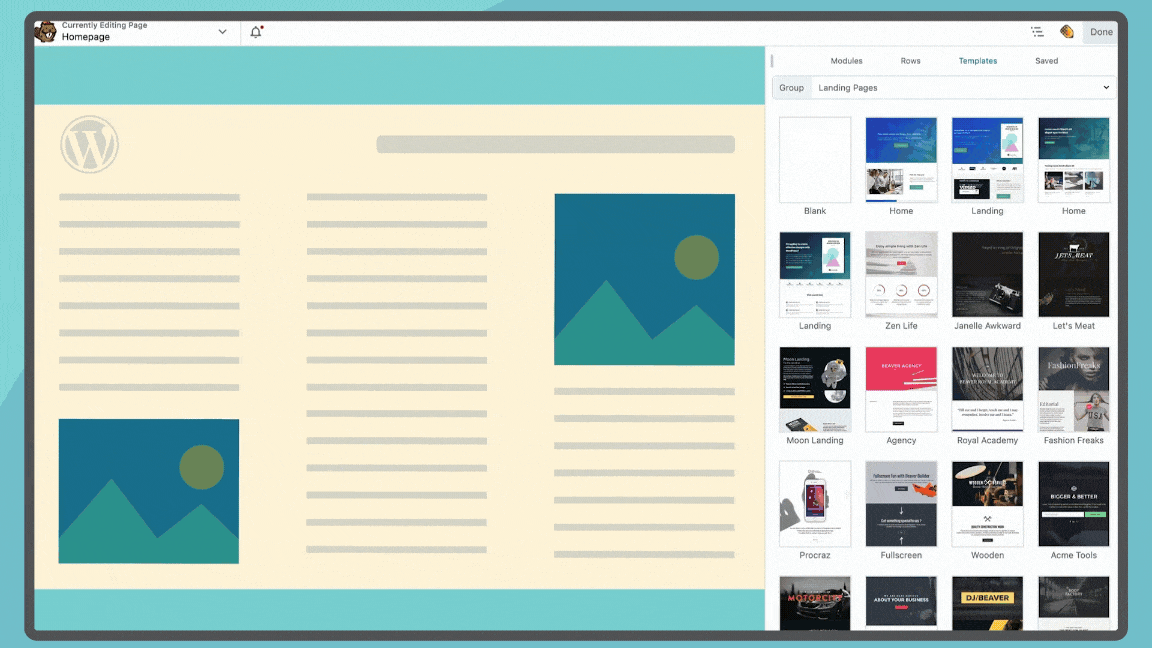 Beaver Builder Screenshot 2