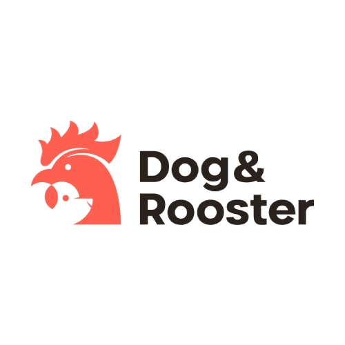 Dog and Rooster Logo