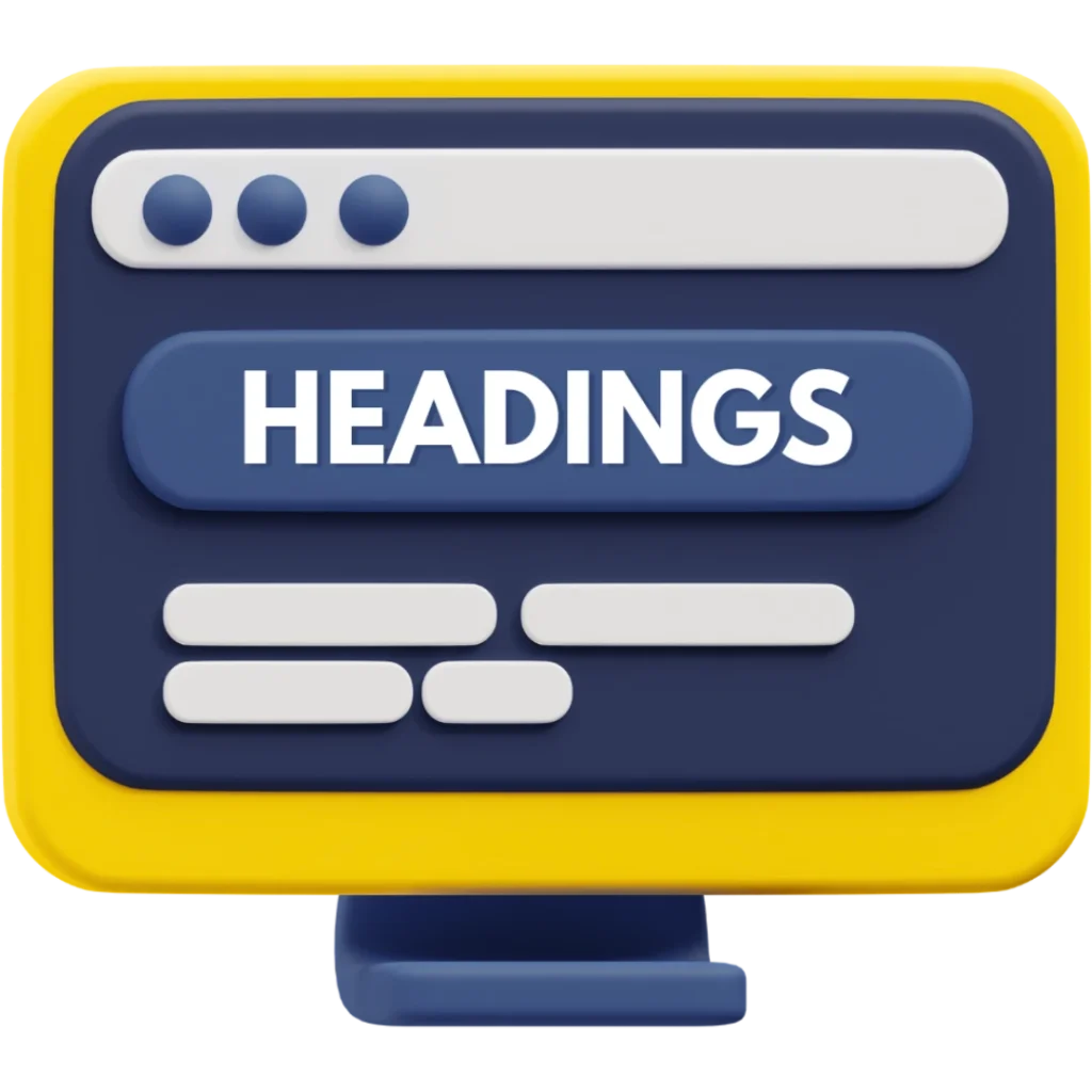 Optimize with SEO-Friendly Headings