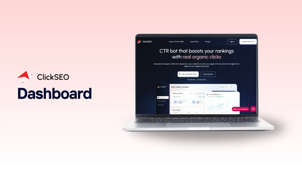 ClickSEO IO Dashboard
