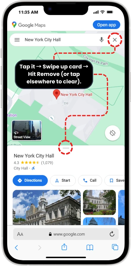 How to Remove or Delete a Pin in Google Maps On Mobile (Android & iPhone)